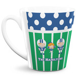 Football 12 Oz Latte Mug (Personalized)