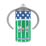 Football 12 oz Stainless Steel Sippy Cup (Personalized)
