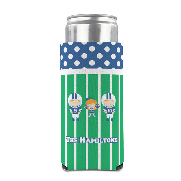 Football 12oz Tall Can Sleeve - FRONT (on can)