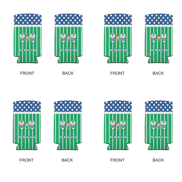 Football 12oz Tall Can Sleeve - Set of 4 - APPROVAL