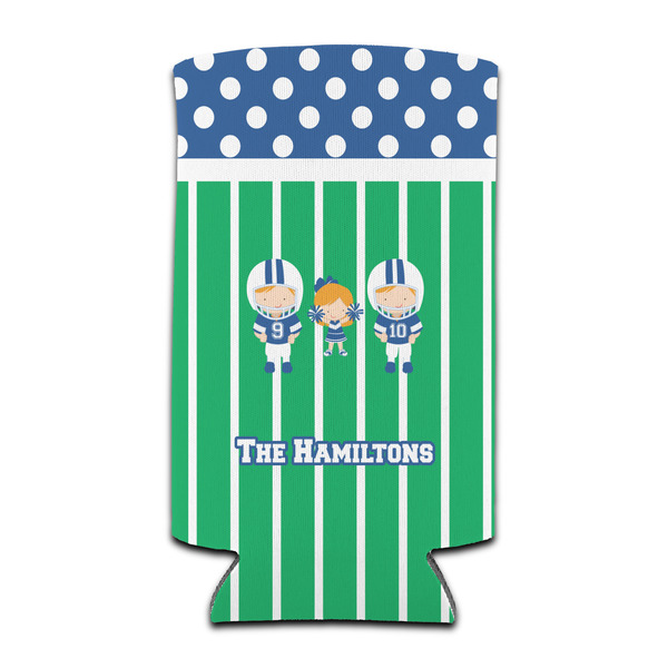 Football 12oz Tall Can Sleeve - Set of 4 - FRONT