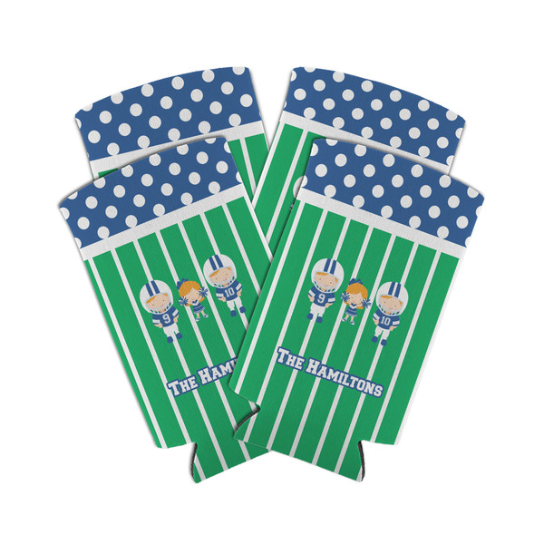 Football 12oz Tall Can Sleeve - Set of 4 - MAIN