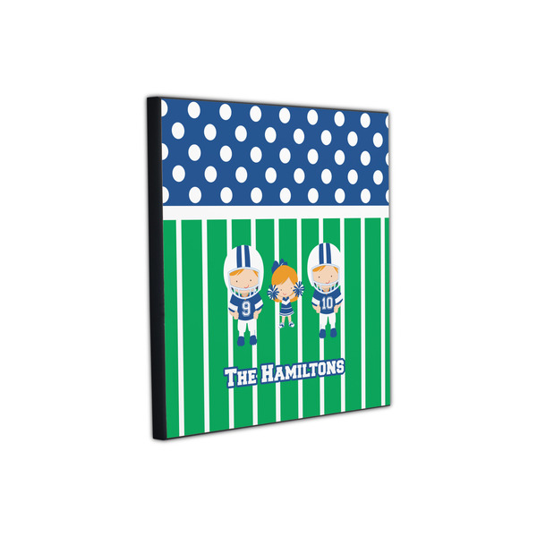 Football 12x12 Wood Print - Angle View