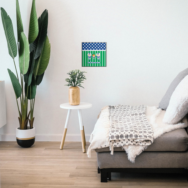 Football 12x12 Wood Print - In Context