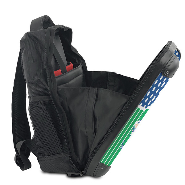 Football 15" Backpack - SIDE OPEN
