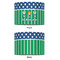 Football 16" Drum Lampshade - APPROVAL (Fabric)