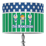 Football 16" Drum Lamp Shade - Poly-film (Personalized)