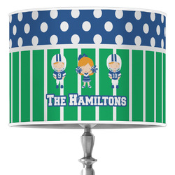 Football Drum Lamp Shade (Personalized)