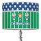 Football 16" Drum Lampshade - ON STAND (Poly Film)