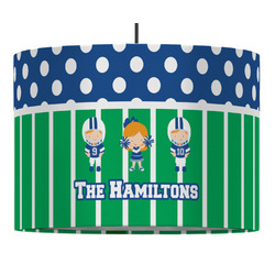 Football Drum Pendant Lamp (Personalized)
