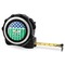 Football 16 Foot Black & Silver Tape Measures - Front