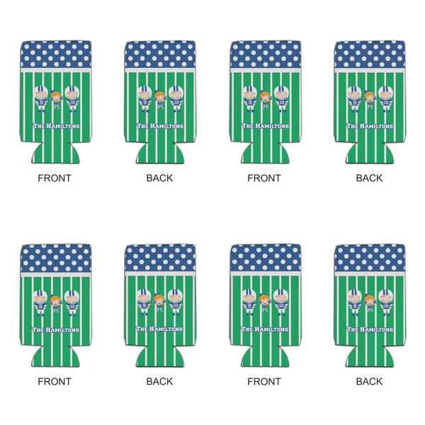 Football 16oz Can Sleeve - Set of 4 - APPROVAL