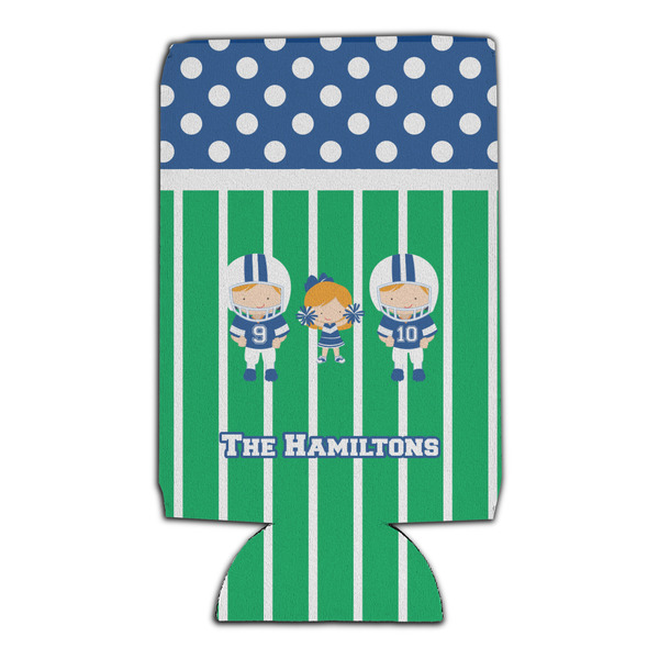Football 16oz Can Sleeve - Set of 4 - FRONT