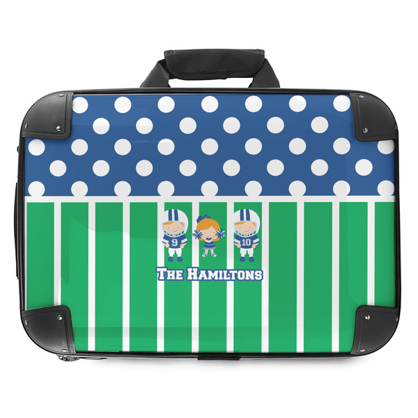 Custom Football Hard Shell Briefcase - 18" (Personalized)