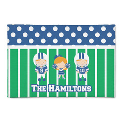 Football 2' x 3' Indoor Area Rug (Personalized)