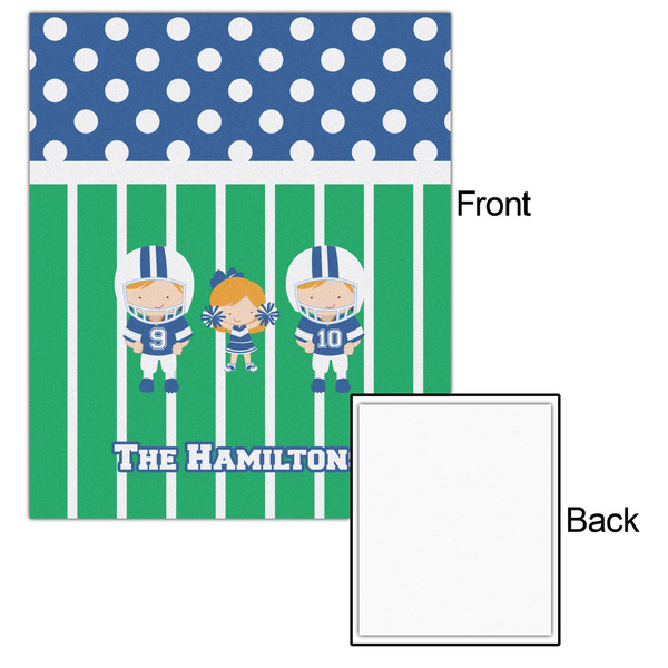 Football 20x24 - Matte Poster - Front & Back