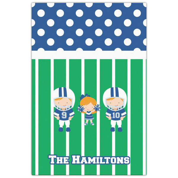 Football 20x30 - Canvas Print - Front View