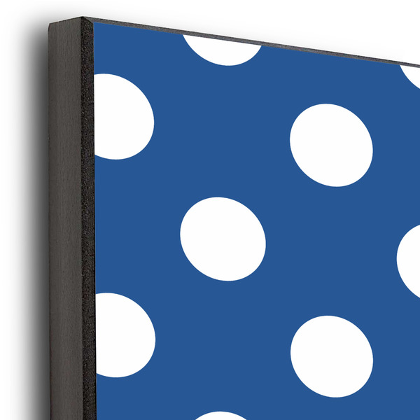 Football 20x30 Wood Print - Closeup