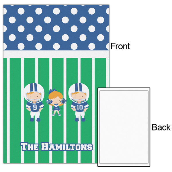 Football 24x36 - Matte Poster - Front & Back