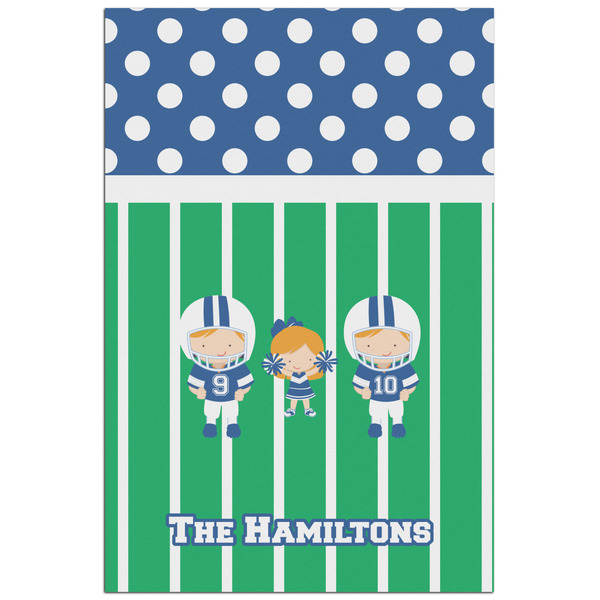 Custom Football Poster - Matte - 24x36 (Personalized)