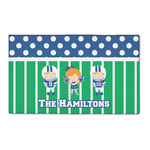 Football 3' x 5' Patio Rug (Personalized)