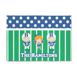 Football 4' x 6' Patio Rug (Personalized)