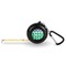 Football 6-Ft Pocket Tape Measure with Carabiner Hook - Front