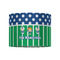 Football 8" Drum Lampshade - FRONT (Fabric)