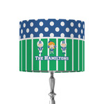 Football 8" Drum Lamp Shade - Fabric (Personalized)