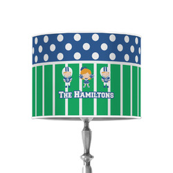 Football 8" Drum Lamp Shade - Poly-film (Personalized)