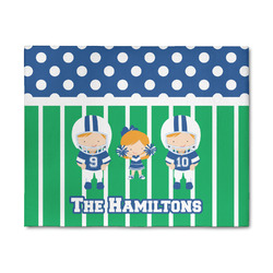 Football 8' x 10' Indoor Area Rug (Personalized)