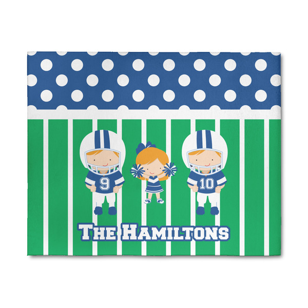 Custom Football 8' x 10' Patio Rug (Personalized)