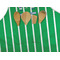 Football Apron - Pocket Detail with Props