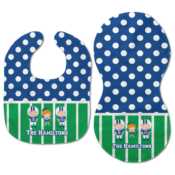 Football Baby Bib & Burp Set - Approval (new bib & burp)