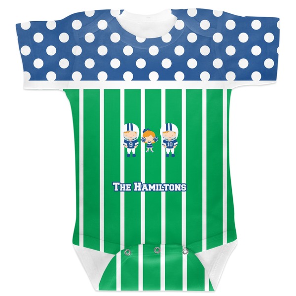 Custom Football Baby Bodysuit (Personalized)