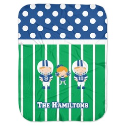 Football Baby Swaddling Blanket (Personalized)