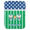 Football Baby Swaddling Blanket (Personalized)