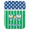 Football Baby Swaddling Blanket (Personalized)