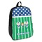 Football Backpack - angled view