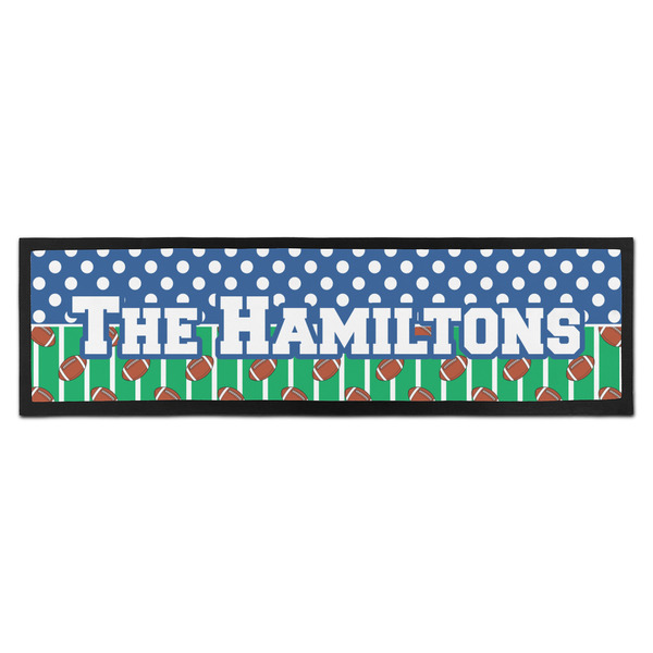Custom Football Bar Mat (Personalized)