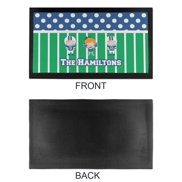 Football Bar Mat - Small - APPROVAL