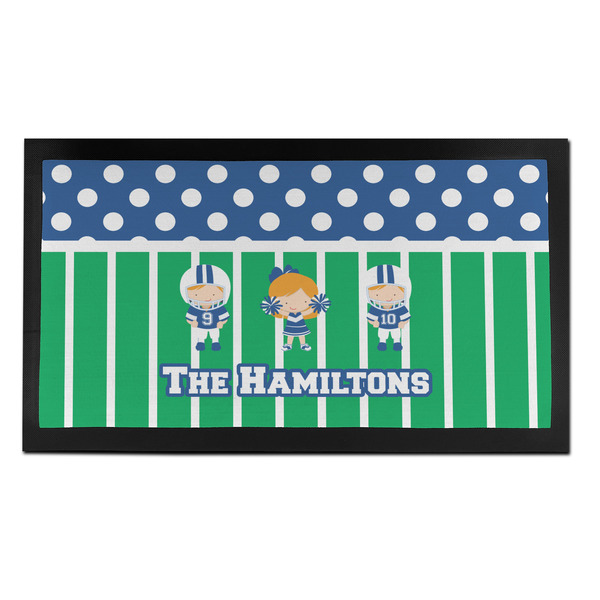 Football Bar Mat - Small - FRONT