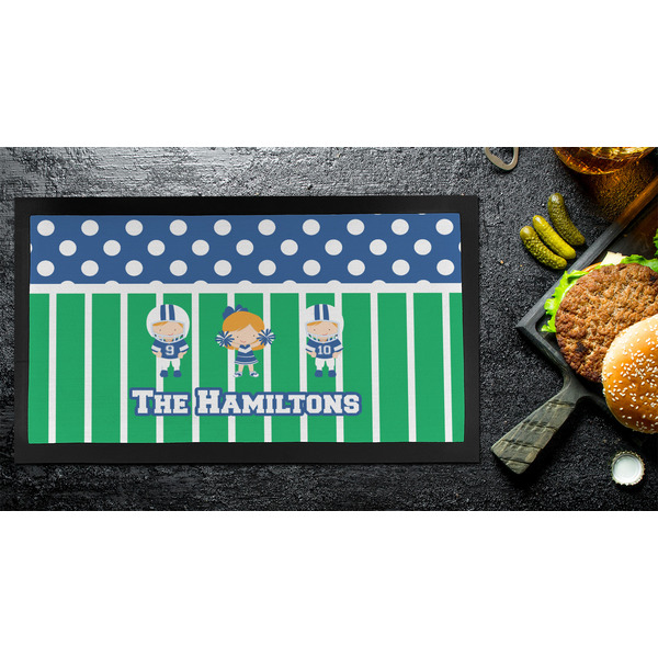 Football Bar Mat - Small - LIFESTYLE