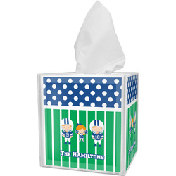 Football Tissue Box Cover (Personalized)