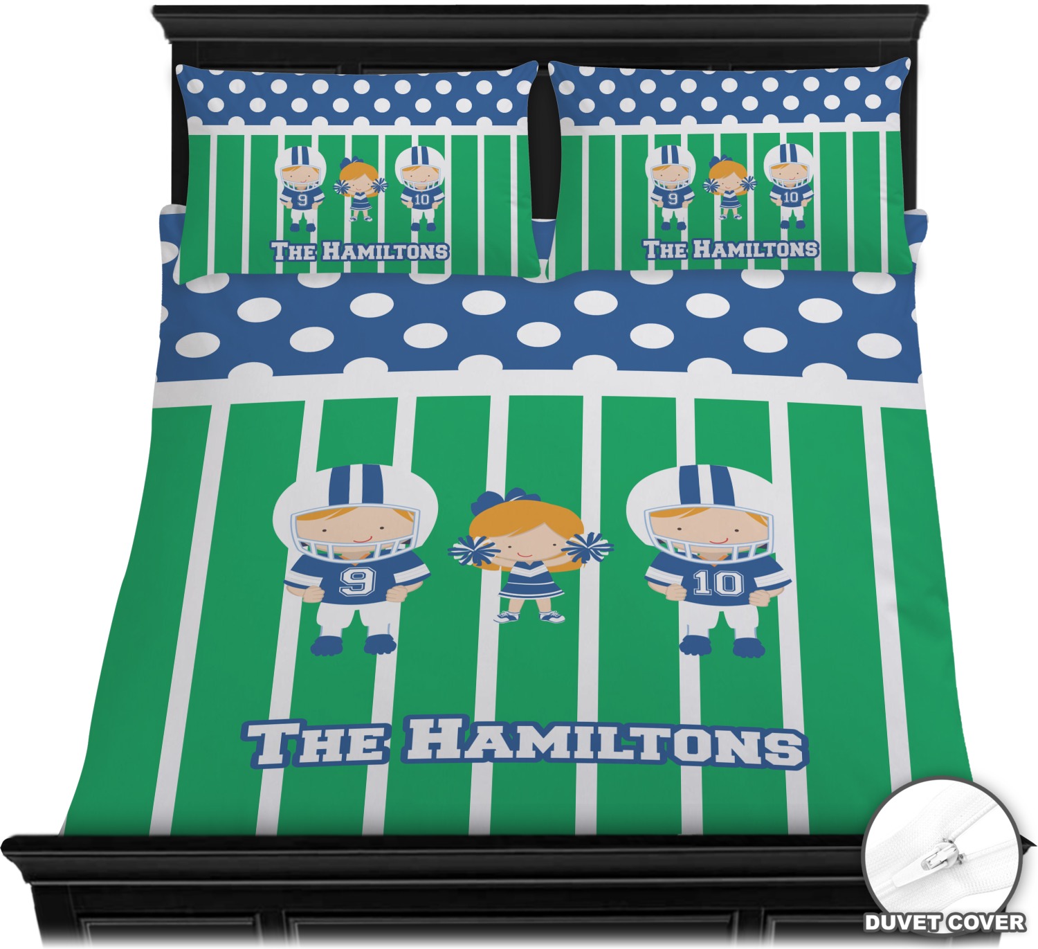 Football Duvet Covers Personalized Youcustomizeit