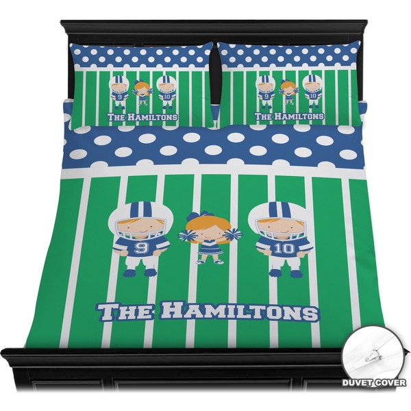 Football Bedding Set (Queen) - Duvet
