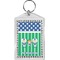 Football Bling Keychain (Personalized)