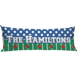 Football Body Pillow Case (Personalized)
