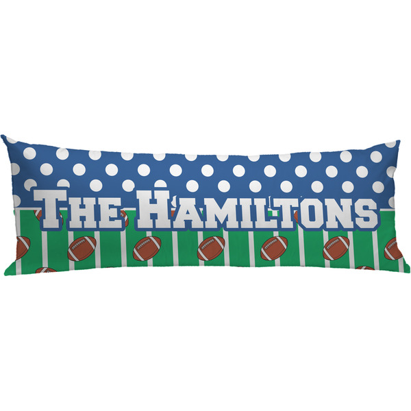 Custom Football Body Pillow Case (Personalized)
