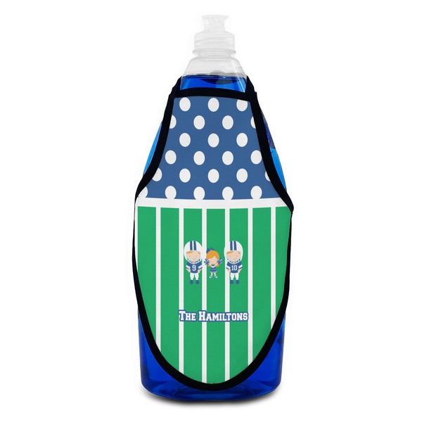 Football Bottle Apron - Soap - FRONT